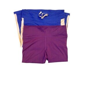 NWT Fabletics Powerhold Capri and 7/8 Leggings / Yoga Pants - Size 4X Lot of 2